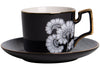 Florence Broadhurst Black Cup & Saucer - 180ml