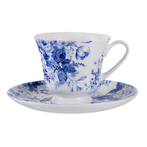 Provincial Garden Cup & Saucer -  White 250ml