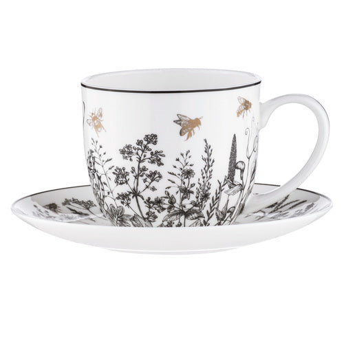 Queen Bee Cup & Saucer 350ml