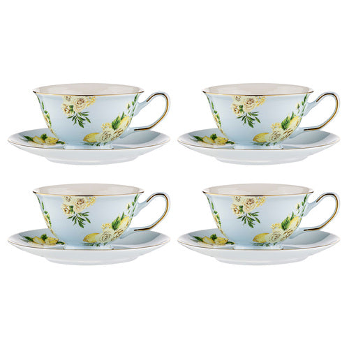 Citrus Blooms Cup & Saucer - 225ml