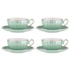 Parisienne Pearl Cup & Saucer - Aquamarine 220ml