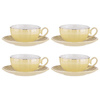 Parisienne Pearl Cup & Saucer - Buttermilk 220ml