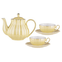 Parisienne Pearl Cup & Saucer - Buttermilk 220ml