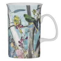 Orange Bellied Parrots Mug - 350ml