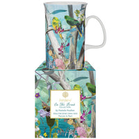 Orange Bellied Parrots Mug - 350ml