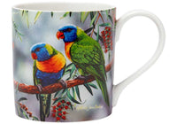 Lorikeet & Bottlebrush Mug - 330ml