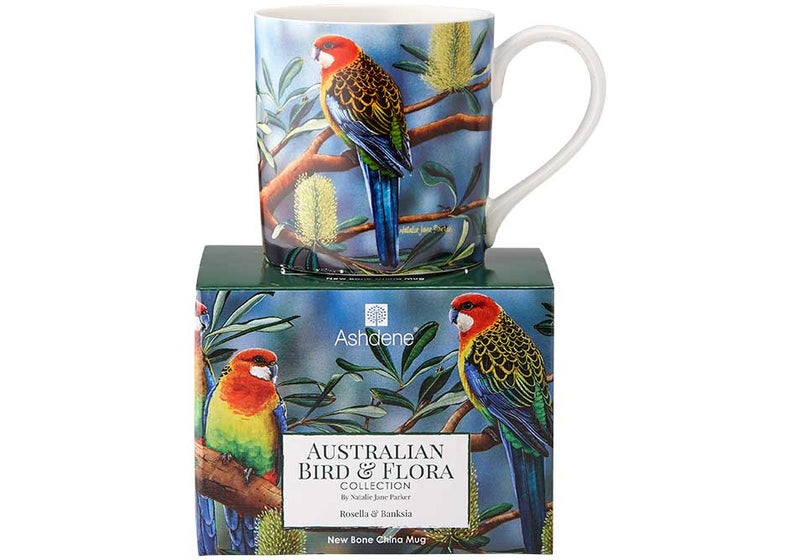 Rosella & Banksia Mug - 330ml