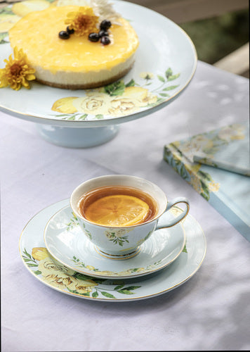 Citrus Blooms Cup & Saucer - 225ml