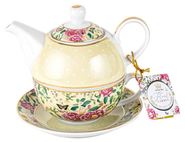 Floral Garden Cream - Tea for One 450ml