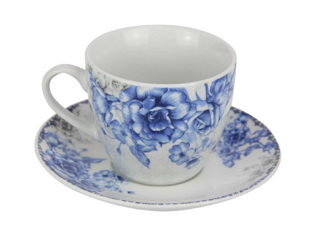 Tea Cup & Saucer - Hamptons 220ml